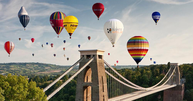 Ballooning in Bristol